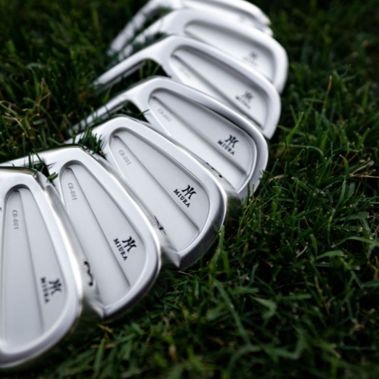 Miura CB-801 Satin Chrome Golf Irons (LH)